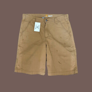 Carhartt Duck Shorts | Brown Canvas | Size 33 | Vintage
